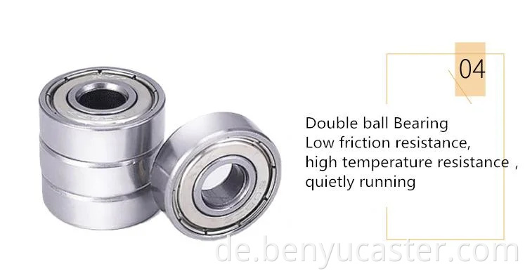 4 "5" 6 "8" pp np pu tpr pvc nylon tpe gusseisern leges schweres köstliches rad